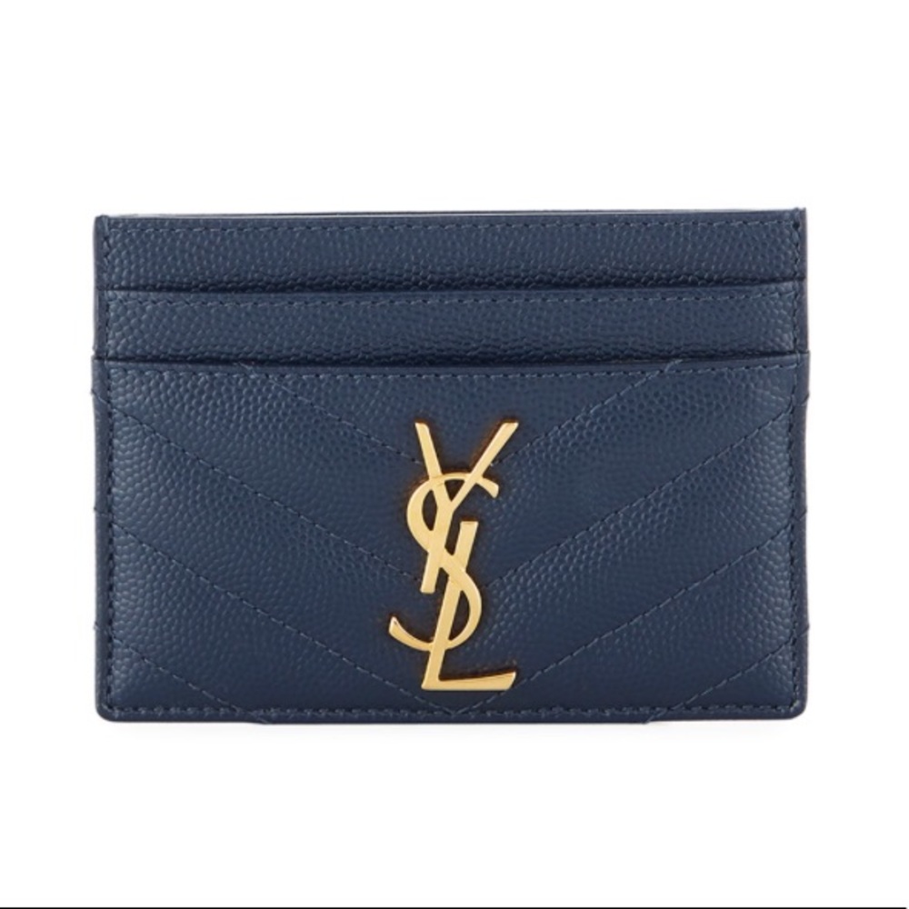 ❌SOLD❌SAINT LAURENT YSL CARDHOLDER LEATHER WALLET